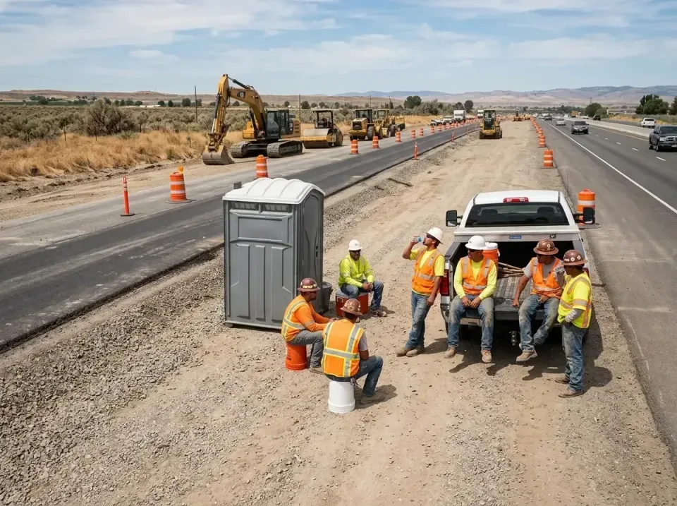 highway-road-construction-crew-007 — frequently asked questions, Porta Potty and Restroom Rentals in Lewiston, ID